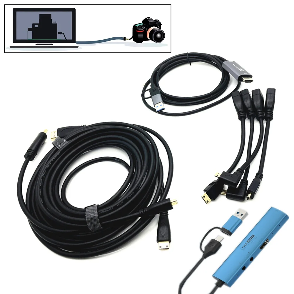  ĳ   ī޶ PC  ĸó ī ̺ Ʈ ̺, USB  CŸ-ũ/̴ HDMI ȣȯ, 4K, 2  1